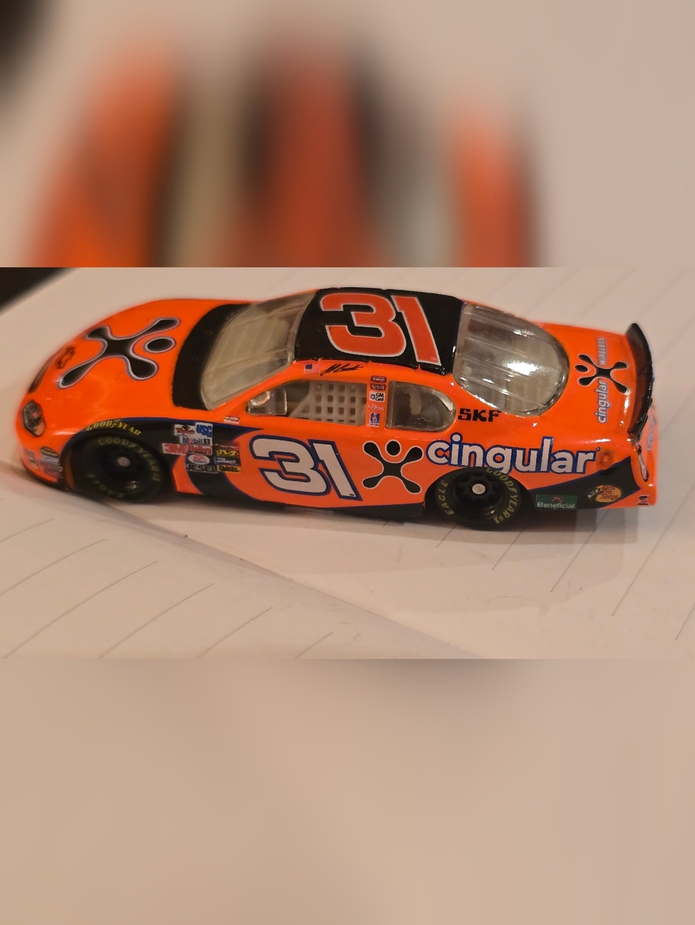 Jeff Burton 1/64 2005 #31 Cingular Wireless Chevy Monte Carlo